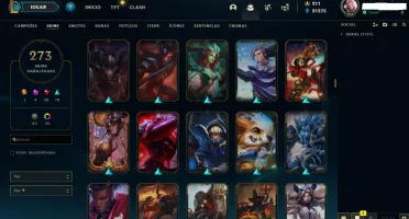 Vendo conta League of Legends