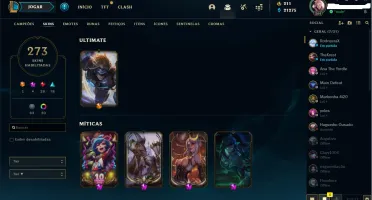 Vendo conta League of Legends