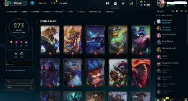 Vendo conta League of Legends