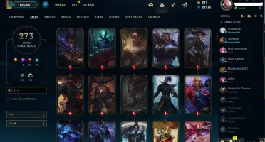 Vendo conta League of Legends
