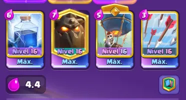 Conta Cr Rei 16 | Deck De Lava Full 16 | Maior Campeão |14K