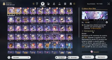 Conta Rank 60+ Honkai Star Rail