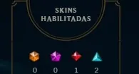 Conta Unranked Season 8 de nv 54, 81 campeões e 36 Skins!