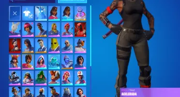 Conta de fortnite 57 skins, funciona em pc e ps4