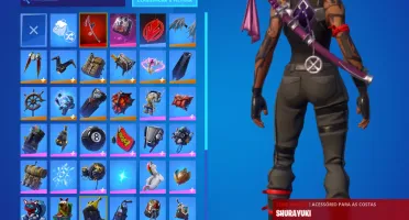Conta de fortnite 57 skins, funciona em pc e ps4