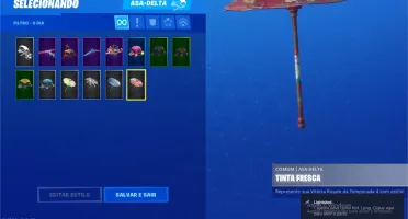 Conta Fortnite 50 Reais passe da 4 e 5 temporadas full.