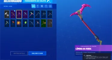 Conta Fortnite 50 Reais passe da 4 e 5 temporadas full.