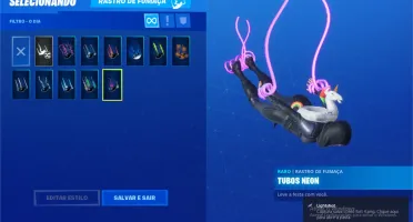 Conta Fortnite 50 Reais passe da 4 e 5 temporadas full.