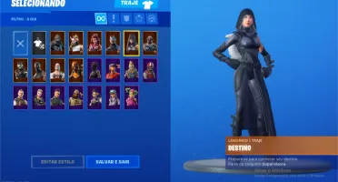 Conta Fortnite 50 Reais passe da 4 e 5 temporadas full.