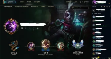 Conta LOL Diamante 1