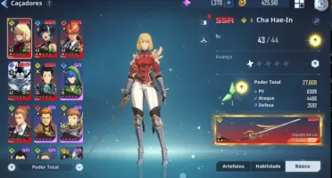 Conta 13 SSR PERFEITA Solo Leveling Arise