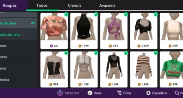 Conta de avakin nível 18