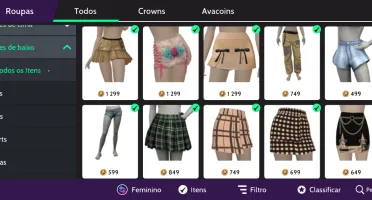Conta de avakin nível 18