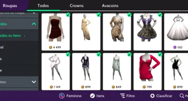 Conta de avakin nível 18