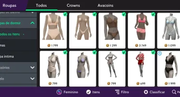 Conta de avakin nível 18