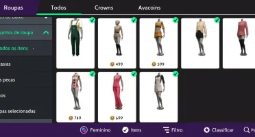 Conta de avakin nível 18