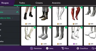 Conta de avakin nível 18
