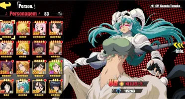 Conta Bleach Immortal Souls lvl 93 TOP