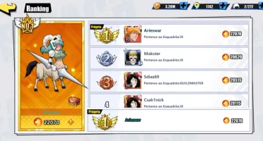 Conta Bleach Immortal Souls lvl 93 TOP