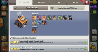 Conta Clash Of Clans CV 12