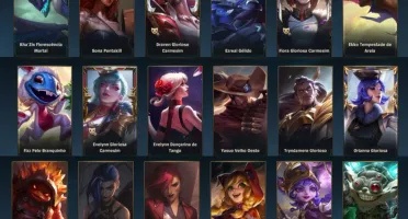 Conta Wild Rift 78 Skins, 2x ex GM + Conta LoL 50 Skins.