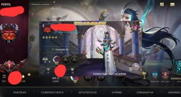 Conta Wild Rift 78 Skins, 2x ex GM + Conta LoL 50 Skins.