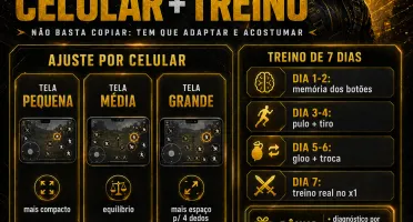 HUD dos Pro Players FF 2026 | 2, 3 e 4 Dedos