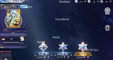 Saintseiya Awakening A-135 + 1200 Gemas Avançadas