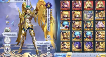 Saintseiya Awakening A-135 + 1200 Gemas Avançadas
