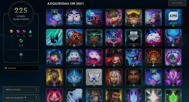 conta de league of legends