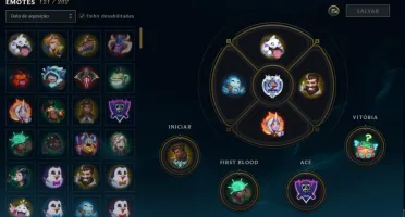 conta de league of legends