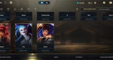 Conta de lol wild rift