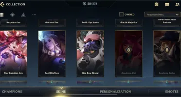 Conta Wild Rift Diamond4 47 campeões e 28 SKINS e os 3 passe