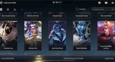 Conta Wild Rift Diamond4 47 campeões e 28 SKINS e os 3 passe
