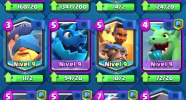 CONTA LEVEL 14 DESAFIANTE 3, TODAS AS CARTAS 28 LVL 14