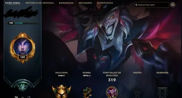 Conta LvL 188 (Diamond S9)