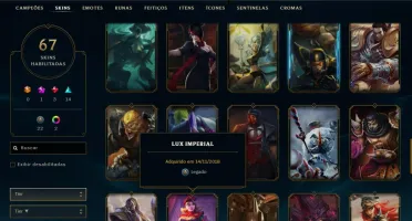 Conta LvL 188 (Diamond S9)