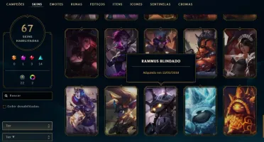 Conta LvL 188 (Diamond S9)