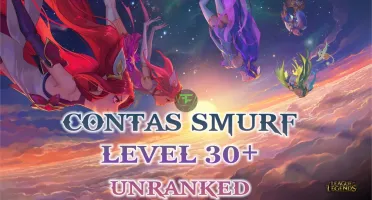 ⫷ CONTAS UNRANKED LV 30+ PARA SMURFAR • SKINS • ESPÓLIOS ⫸