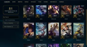 ⫷ CONTAS UNRANKED LV 30+ PARA SMURFAR • SKINS • ESPÓLIOS ⫸