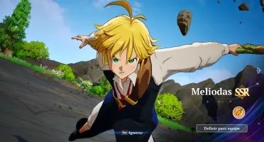 Conta Reroll (SSR)Meliodas + Elaine Seven Deadly Sins Origin