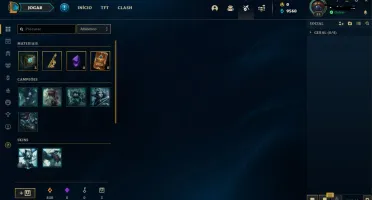 Conta LoL Gold 4 - 22 Champ 2 Skins - Smurf