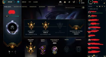 VENDO CONTA LOL 148 SKINS, ULTIMATE, MITICA