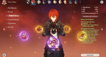GENSHIN IMPACT - AR47 DILUC, TÚMULO, VENTI, DIONA,NINGGUANG
