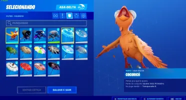 Conta Fortnite SEASON 1 ATÉ A 10 TOP
