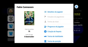Conta com canavaro 106 e Messi do pack