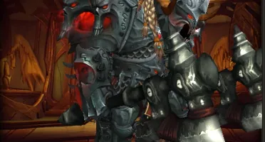 Set transmog wow - armadura de Placa + machadão
