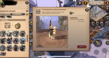 Conta Albion 300M fama 74 PVP