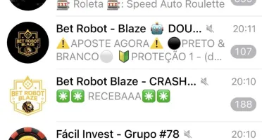 PACOTE GRUPOS VIP BOT BLAZE / BETFAIR / BET365