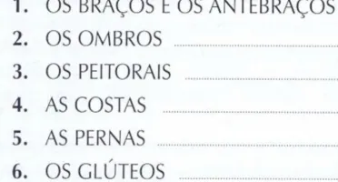 Guia dos movimentos de musculação